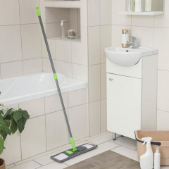 Швабра для мытья пола плоская - Фото 6