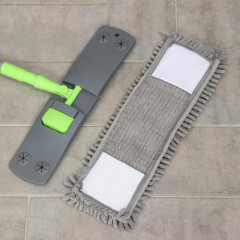 Швабра для мытья пола плоская - Фото 5