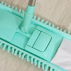 Швабра для мытья пола плоская - Фото 4