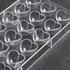 Форма для шоколада и конфет «Сердца» - Фото 2