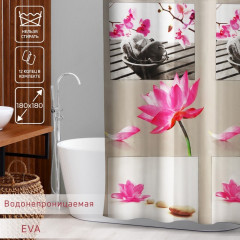 Штора для ванной «Медитация» - Фото 1