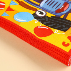 Салфетки бумажные «С днём рождения» - Фото 2