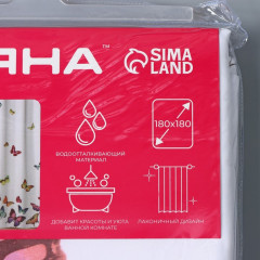 Штора для ванной «Бабочки» - Фото 6