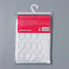 Штора для ванной «Горошек» - Фото 7