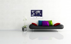 Карта Travel Map Holiday World - Фото 4