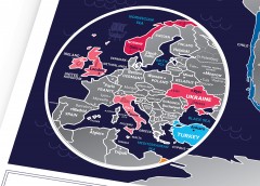 Карта Travel Map Holiday World - Фото 9