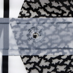 Штора для ванной «Листочки» - Фото 3