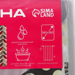 Штора для ванной «Листочки» - Фото 6