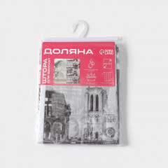 Штора для ванной «Париж ретро» - Фото 5