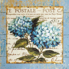 Набор карт декупажных «Лаванда и гортензии» - Фото 2