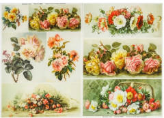 Набор карт декупажных «Винтажные розы 1» - Фото 3