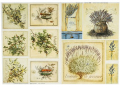 Набор карт декупажных «Травы Прованса» - Фото 4