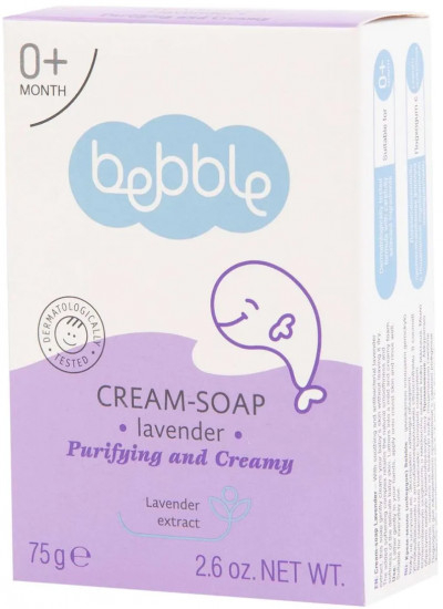 Крем-мыло твердое детское «Lavender»