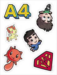 Набор наклеек - Фото 4