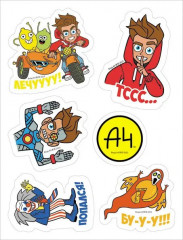 Набор наклеек - Фото 7