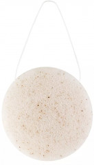 Спонж для умывания очищающий с грецким орехом «Konjac Sponge with Walnu» - Фото 1
