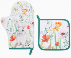 Набор прихваток «Маки» - Фото 1