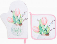 Набор прихваток «Тюльпаны» - Фото 1