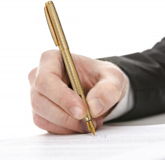 Ручка подарочная перьевая - Фото 10