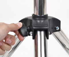 Штатив тренога для манекена напольный, стальной - Фото 4