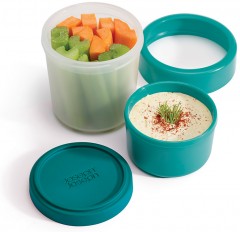 Ланч-бокс для перекусов компактный «GoEat» изумрудный - Фото 1