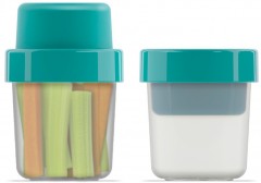 Ланч-бокс для перекусов компактный «GoEat» изумрудный - Фото 2