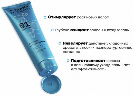 Шампунь для волос мужской «Формула ультра-детокс»