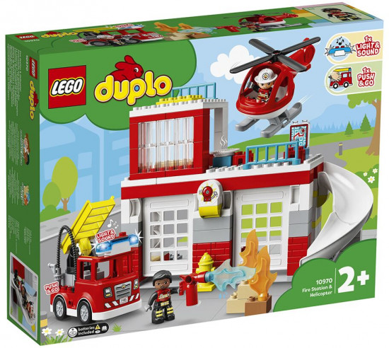 Конструктор LEGO® 10970 Пожарная часть и вертолёт