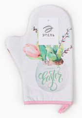 Варежка-прихватка «Тюльпаны» - Фото 3