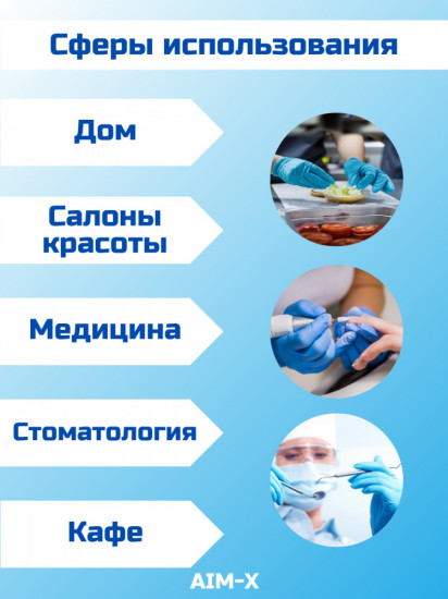 Перчатки нитриловые одноразовые нестерильные