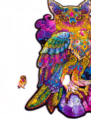 Пазл деревянный «Сова» - Фото 2