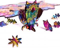 Пазл деревянный «Сова» - Фото 6