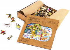 Пазл деревянный «Сказки Пушкина» - Фото 1