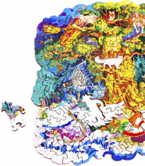 Пазл деревянный «Сказки Пушкина» - Фото 6