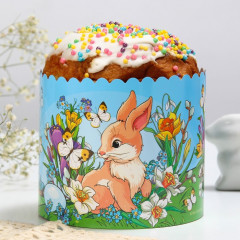 Ободок для кулича «Кролики» - Фото 3