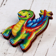 Значок «Стегозавр» - Фото 3