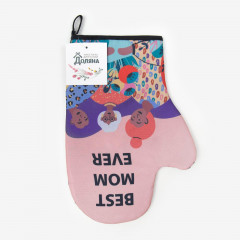 Варежка-прихватка «Best mom» - Фото 3