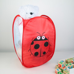 Корзина-сетка для белья «Божья коровка» - Фото 4