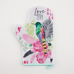 Варежка-прихватка «Love your live» - Фото 1