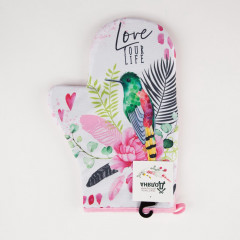 Варежка-прихватка «Love your live» - Фото 3