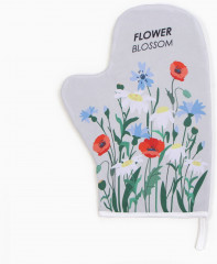 Варежка-прихватка «Полевые цветы» - Фото 1