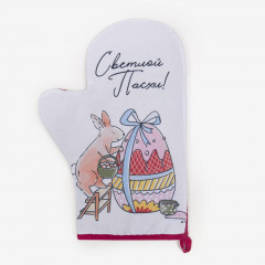 Варежка-прихватка «Пасха» - Фото 1