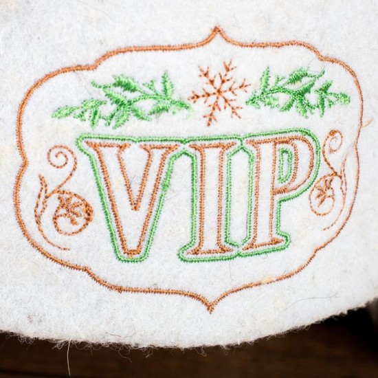 Банная шапка «VIP»