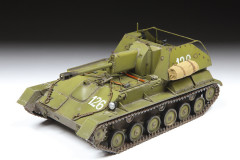 Модель сборная «Советская самоходная артиллерийская установка Су-76М» - Фото 1