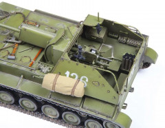 Модель сборная «Советская самоходная артиллерийская установка Су-76М» - Фото 4