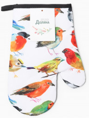 Варежка-прихватка «Птички» - Фото 3