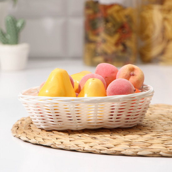 Корзинка для фруктов и хлеба «Молоко»