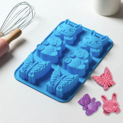 Форма для выпечки «Заяц, мишка, бабочка» - Фото 1