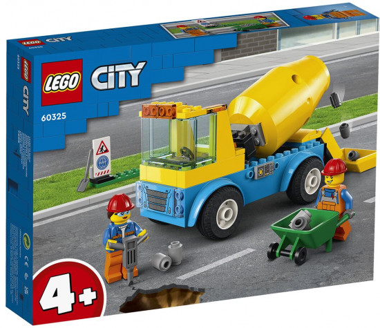 Конструктор LEGO® 60325 Бетономешалка