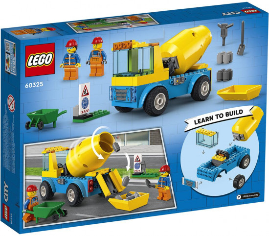 Конструктор LEGO® 60325 Бетономешалка